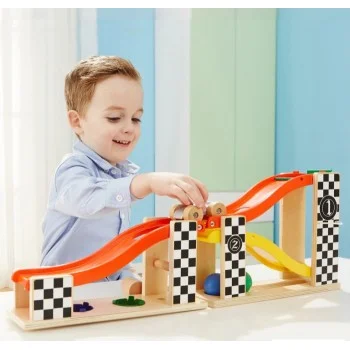 TOP BRIGHT TOBOGAN SA 2 TRAKE, ČEKIĆEM I LOPTICAMA