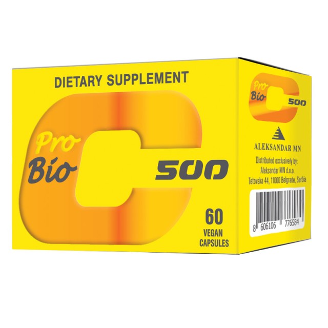 VITAMIN C PRO BIO C-500 - Online Apoteka VITAMIN C PRO BIO C-500