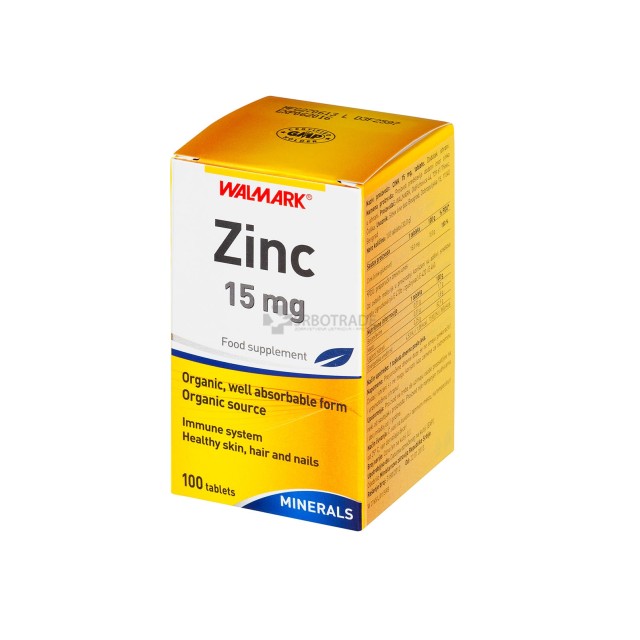 ZINC 15 MG - Online Apoteka ZINC 15 MG
