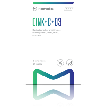 MAX MEDICA CINK+ C + D3 TABLETE