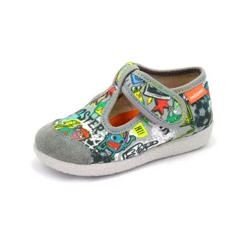 MILAMI PATOFNE ZA DEČAKE TREND COLOR CRAZY GRAY