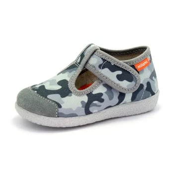 MILAMI PATOFNE ZA DEČAKE TREND COLOR NAVY GRAY MILITARY