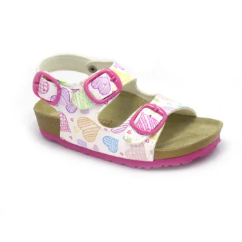 MILAMI SANDALE ZA DEVOJČICE BALI PINK HEARTS
