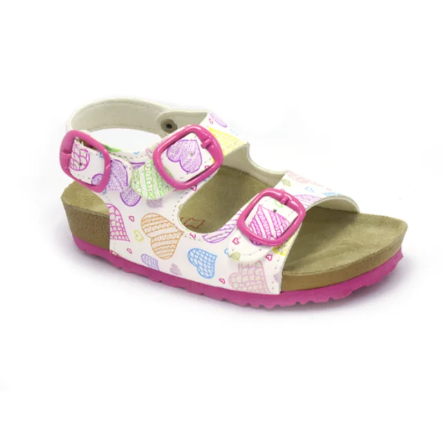 MILAMI SANDALE ZA DEVOJČICE BALI PINK HEARTS