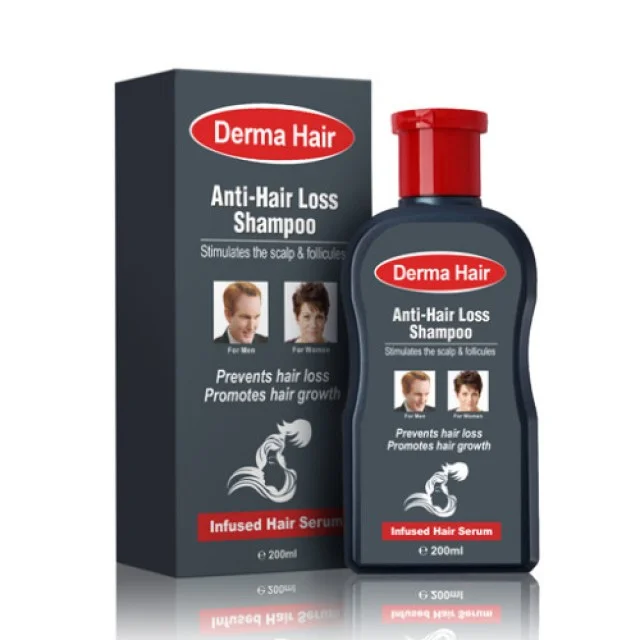 DERMA HAIR ANTI-HAIR LOSS SHAMPOO - Online Apoteka DERMA HAIR ANTI-HAIR LOSS SHAMPOO