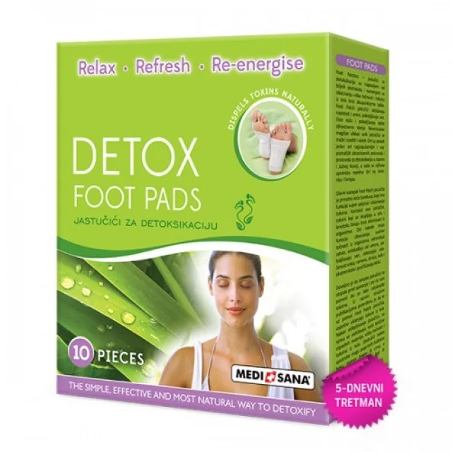 DETOX GOLD Foot Pads Jastučići za detoksikaciju - Online Apoteka DETOX GOLD Foot Pads Jastučići za detoksikaciju