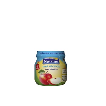 NUTRINO PIRE OD VOĆA PRVA JABUKICA 80G NUTRINO PIRE OD VOĆA PRVA JABUKICA 80G
