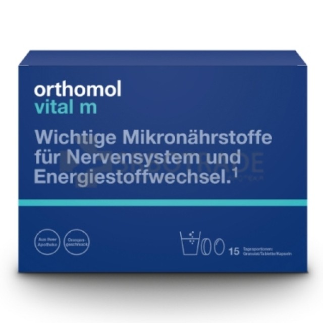 ORTHOMOL VITAL M GRANULE 15 - Online Apoteka ORTHOMOL VITAL M GRANULE 15
