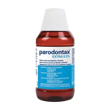 PARODONTAX 0.2% EXTRA TEČNOST ZA ISPIRANJE USTA PARODONTAX 0.2% EXTRA TEČNOST ZA ISPIRANJE USTA