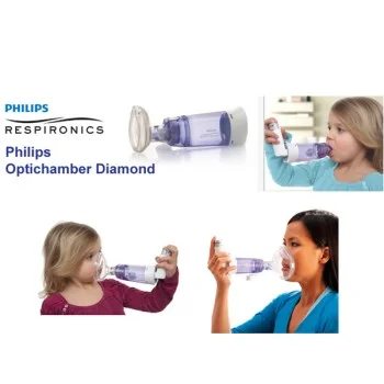 PHILIPS KOMORA ZA DOZIRANJE LEKA SA VALVULARNIM SISTEMOM OPTICHAMBER DIAMOND