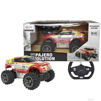 RASTAR RC AUTOMOBIL PAJERO 1:18 CRVENI