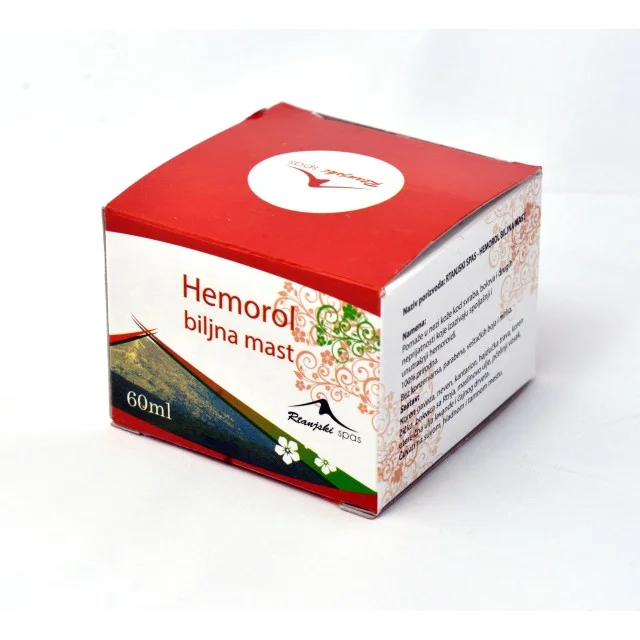 RTANJSKI SPAS - HEMOROL BILJNA MAST 60ml - Online Apoteka RTANJSKI SPAS - HEMOROL BILJNA MAST 60ml
