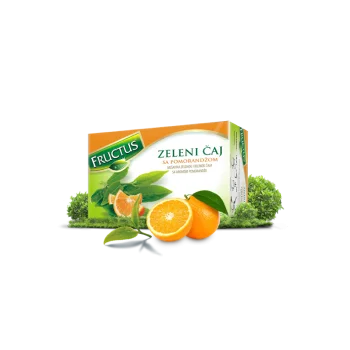 FRUCTUS ZELENI ČAJ SA POMORANDŽOM