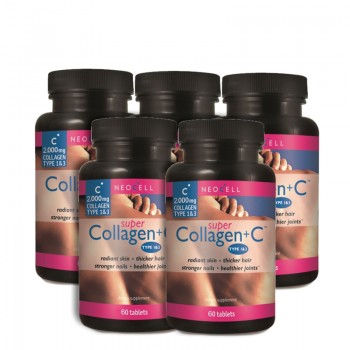 SUPER COLLAGEN + C VITAMIN TABLETE 5 PACK SUPER COLLAGEN + C VITAMIN TABLETE 5 PACK