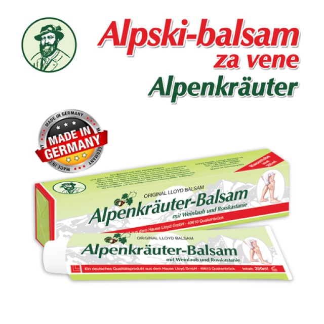 Alpski balzam za vene 200ml