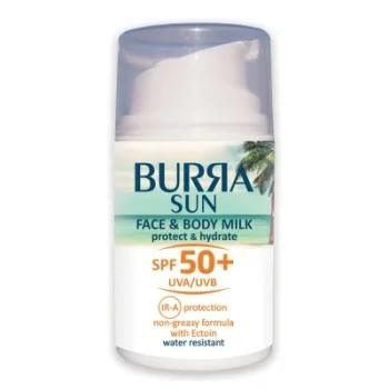 BURRA SUN FACE & BODY MILK SPF 50+