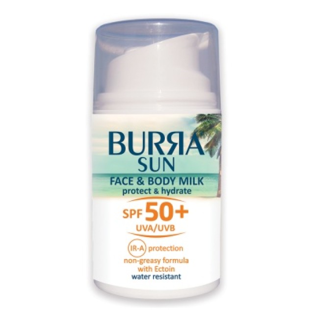 BURRA SUN FACE & BODY MILK SPF 50+