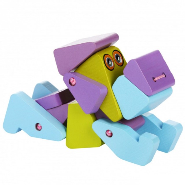 CUBIKA DRVENA IGRAČKA - PAS AKROBATA - Online Apoteka CUBIKA DRVENA IGRAČKA - PAS AKROBATA