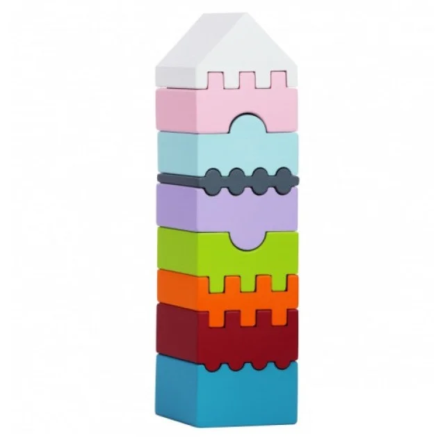 CUBIKA DRVENA KULA (9 elemenata) - Online Apoteka CUBIKA DRVENA KULA (9 elemenata)