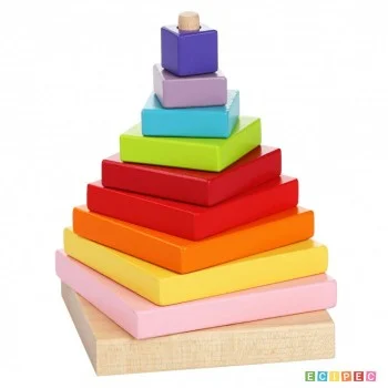 CUBIKA DRVENA PIRAMIDA