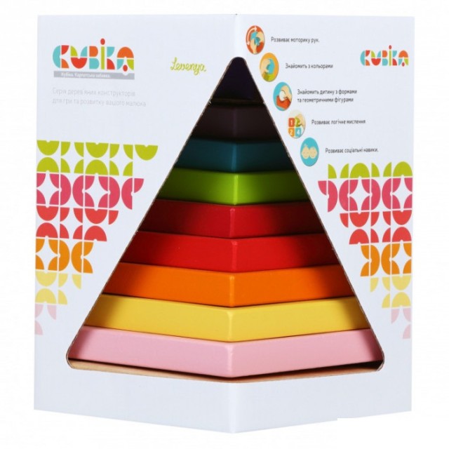 CUBIKA DRVENA PIRAMIDA - Online Apoteka CUBIKA DRVENA PIRAMIDA