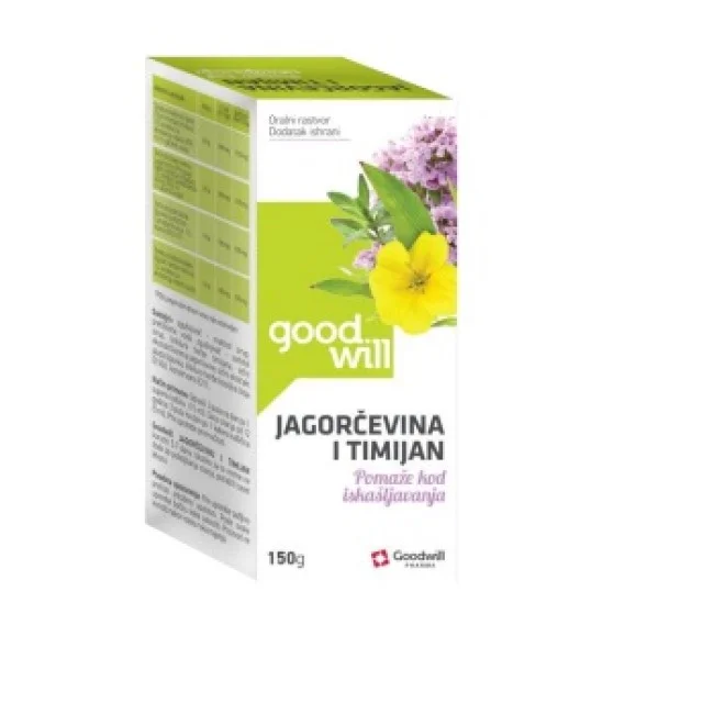 GOODWILL JAGORČEVINA I TIMIJAN - Online Apoteka GOODWILL JAGORČEVINA I TIMIJAN