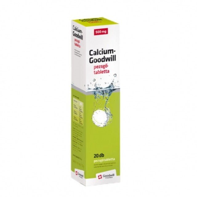 GOODWILL KALCIJUM 500mg - Online Apoteka GOODWILL KALCIJUM 500mg