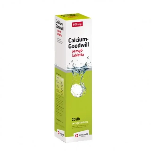 GOODWILL KALCIJUM 500mg - Online Apoteka GOODWILL KALCIJUM 500mg