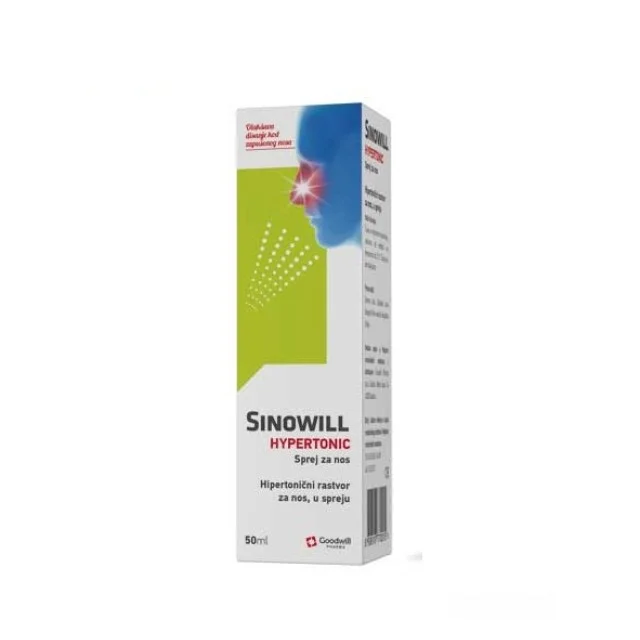 SINOWILL HYPERTONIC SPREJ - Online Apoteka SINOWILL HYPERTONIC SPREJ