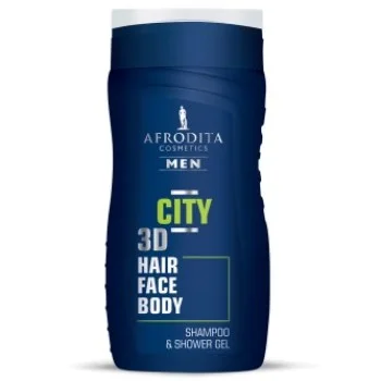 AFRODITA MEN CITY ŠAMPON I GEL ZA TUŠIRANJE