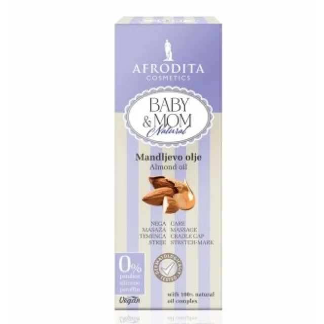 AFRODITA BABY NATURAL BADEMOVO ULJE - Online Apoteka AFRODITA BABY NATURAL BADEMOVO ULJE