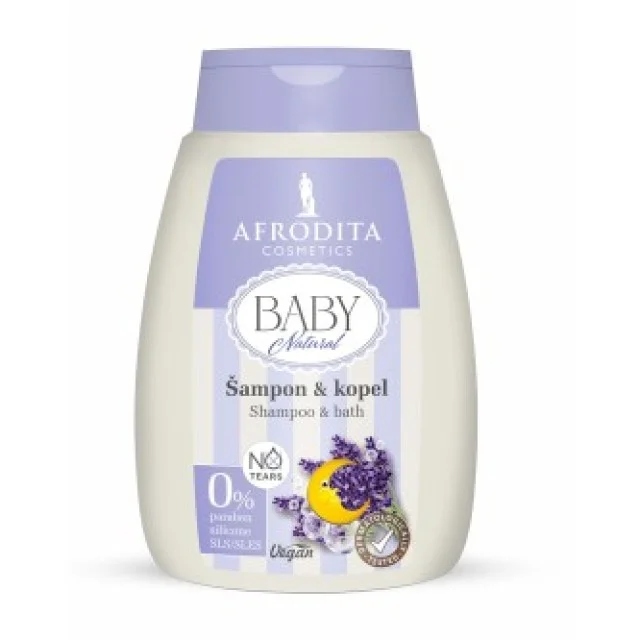 AFRODITA BABY NATURAL ŠAMPON I KUPKA