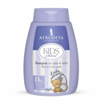 AFRODITA KIDS NATURAL ŠAMPON ZA KOSU I TELO