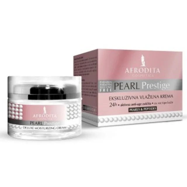 AFRODITA PEARL PRESTIGE EKSKLUZIVNA HIDRATANTNA KREMA - Online Apoteka AFRODITA PEARL PRESTIGE EKSKLUZIVNA HIDRATANTNA KREMA