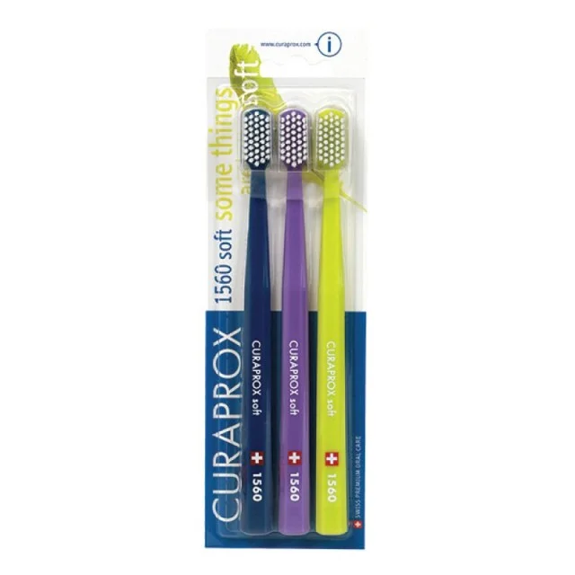 CURAPROX 1560 ČETKICA SOFT 3 KOMADA - Online Apoteka CURAPROX 1560 ČETKICA SOFT 3 KOMADA