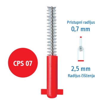 CURAPROX INTERDENTALNE ČETKICE CPS07 CURAPROX INTERDENTALNE ČETKICE CPS07