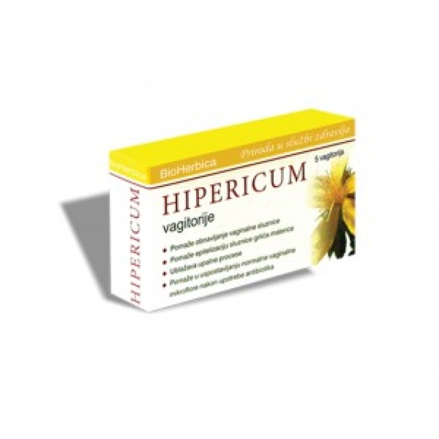 BIO HERBICA HIPERICUM VAGITORIJE - Online Apoteka BIO HERBICA HIPERICUM VAGITORIJE