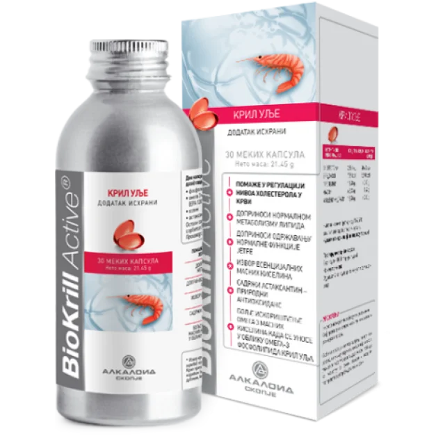 BIOKRILL ACTIV KAPSULE - Online Apoteka BIOKRILL ACTIV KAPSULE
