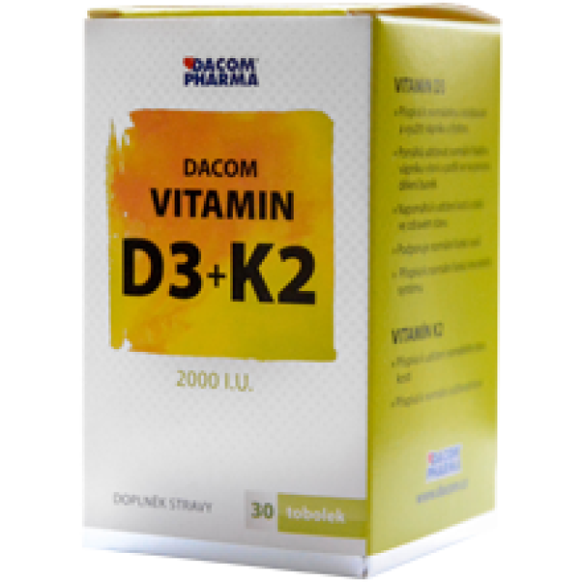 DACOM VITAMIN D3+K2 - Online Apoteka DACOM VITAMIN D3+K2