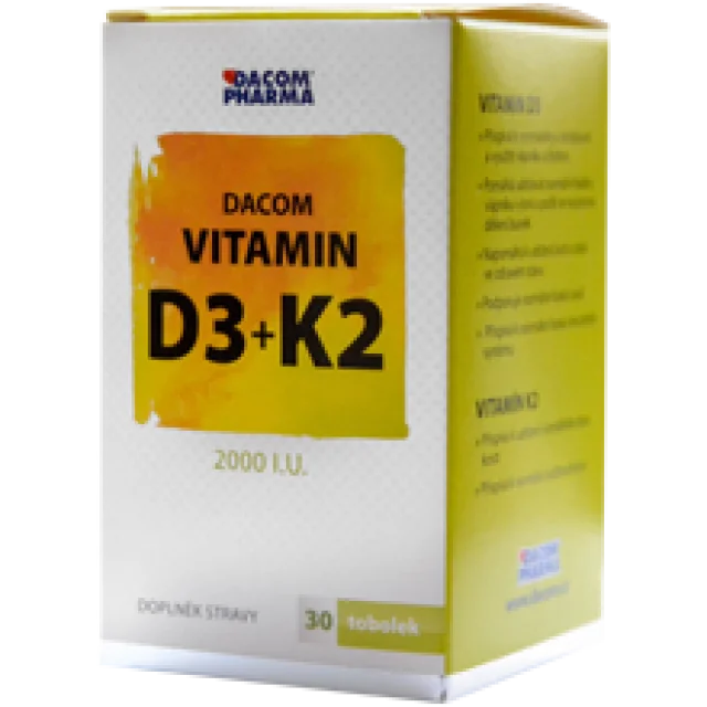 DACOM VITAMIN D3+K2 - Online Apoteka DACOM VITAMIN D3+K2