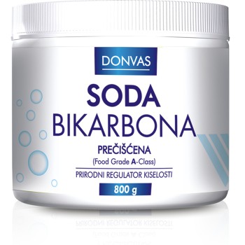 SODA BIKARBONA PREČIŠĆENA DONVAS 800g