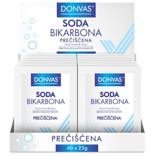 SODA BIKARBONA PREČIŠĆENA DONVAS KESICE