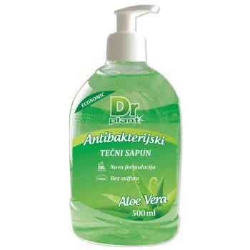 Dr PLANT ANTIBAKTERIJSKI TEÄNI SAPUN ALOE VERA 500ml