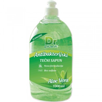 Dr PLANT ANTIBAKTERIJSKI TEČNI SAPUN ALOE VERA 1L Dr PLANT ANTIBAKTERIJSKI TEČNI SAPUN ALOE VERA 1L