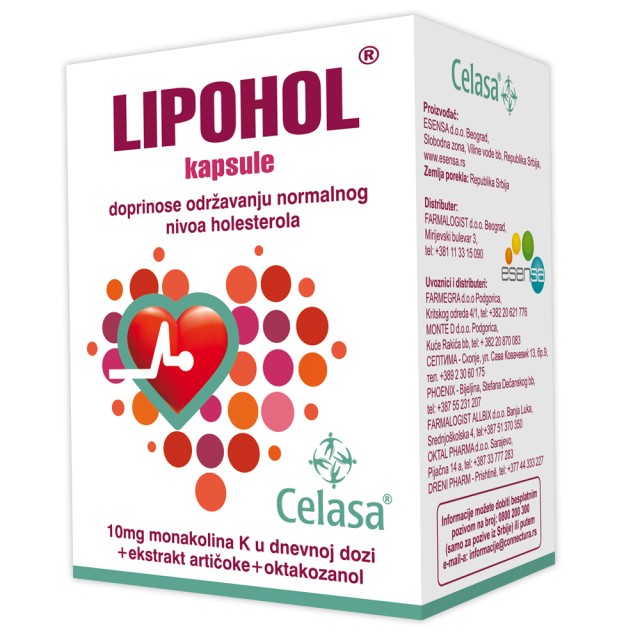 LIPOHOL KAPSULE - Online Apoteka LIPOHOL KAPSULE