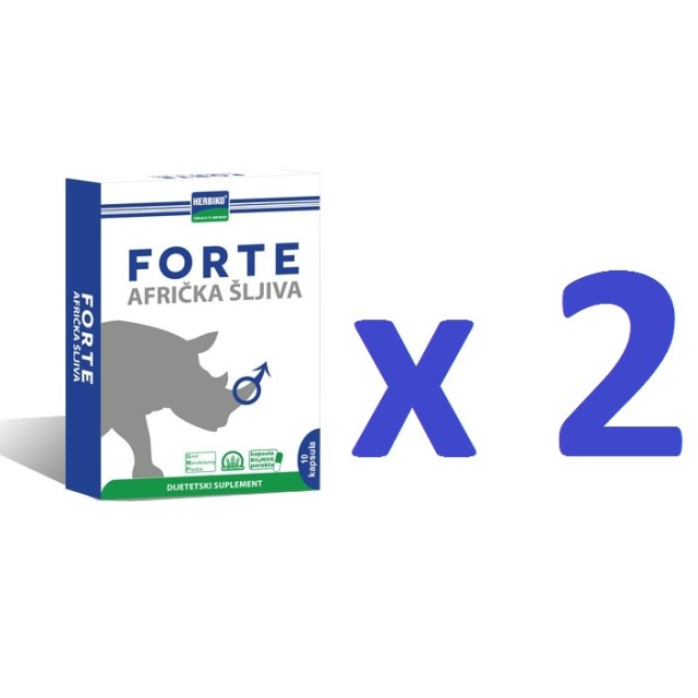 AFRIČKA ŠLJIVA FORTE DUO PACK - Online Apoteka AFRIČKA ŠLJIVA FORTE DUO PACK