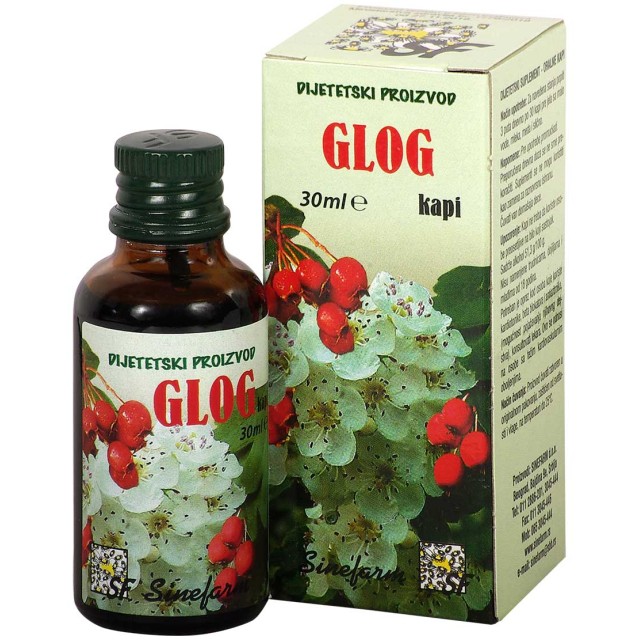 SINEFARM BILJNE KAPI GLOGA - Online Apoteka SINEFARM BILJNE KAPI GLOGA