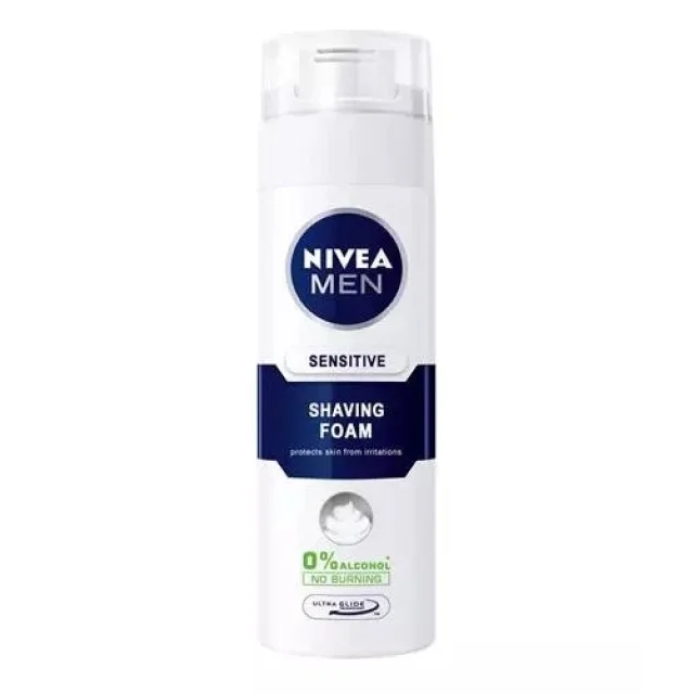 NIVEA MEN PENA ZA BRIJANJE ZA OSETLJIVU KOŽU - Online Apoteka NIVEA MEN PENA ZA BRIJANJE ZA OSETLJIVU KOŽU