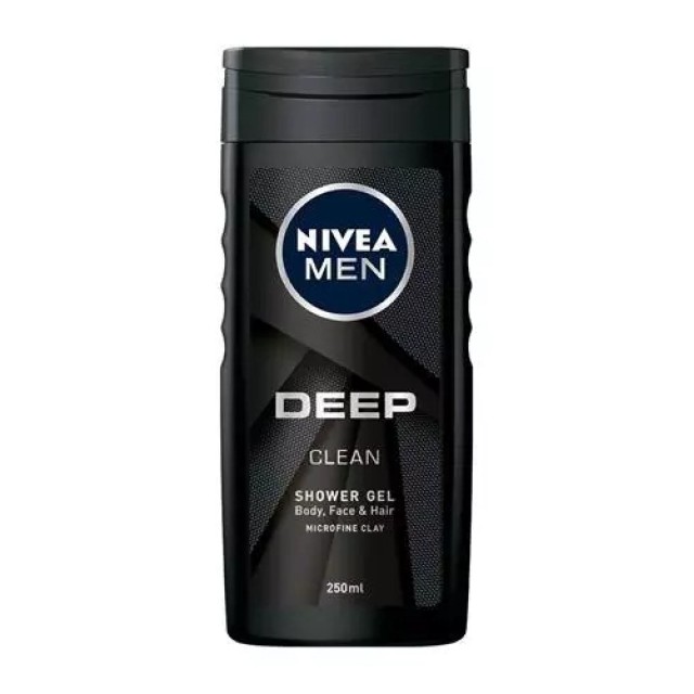 NIVEA MEN DEEP GEL ZA TUŠIRANJE 500ml - Online Apoteka NIVEA MEN DEEP GEL ZA TUŠIRANJE 500ml