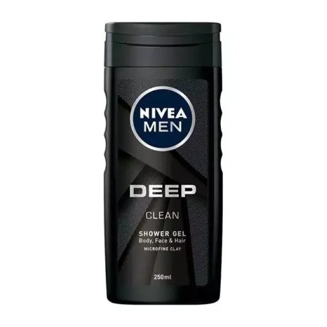 NIVEA MEN DEEP GEL ZA TUŠIRANJE - Online Apoteka NIVEA MEN DEEP GEL ZA TUŠIRANJE